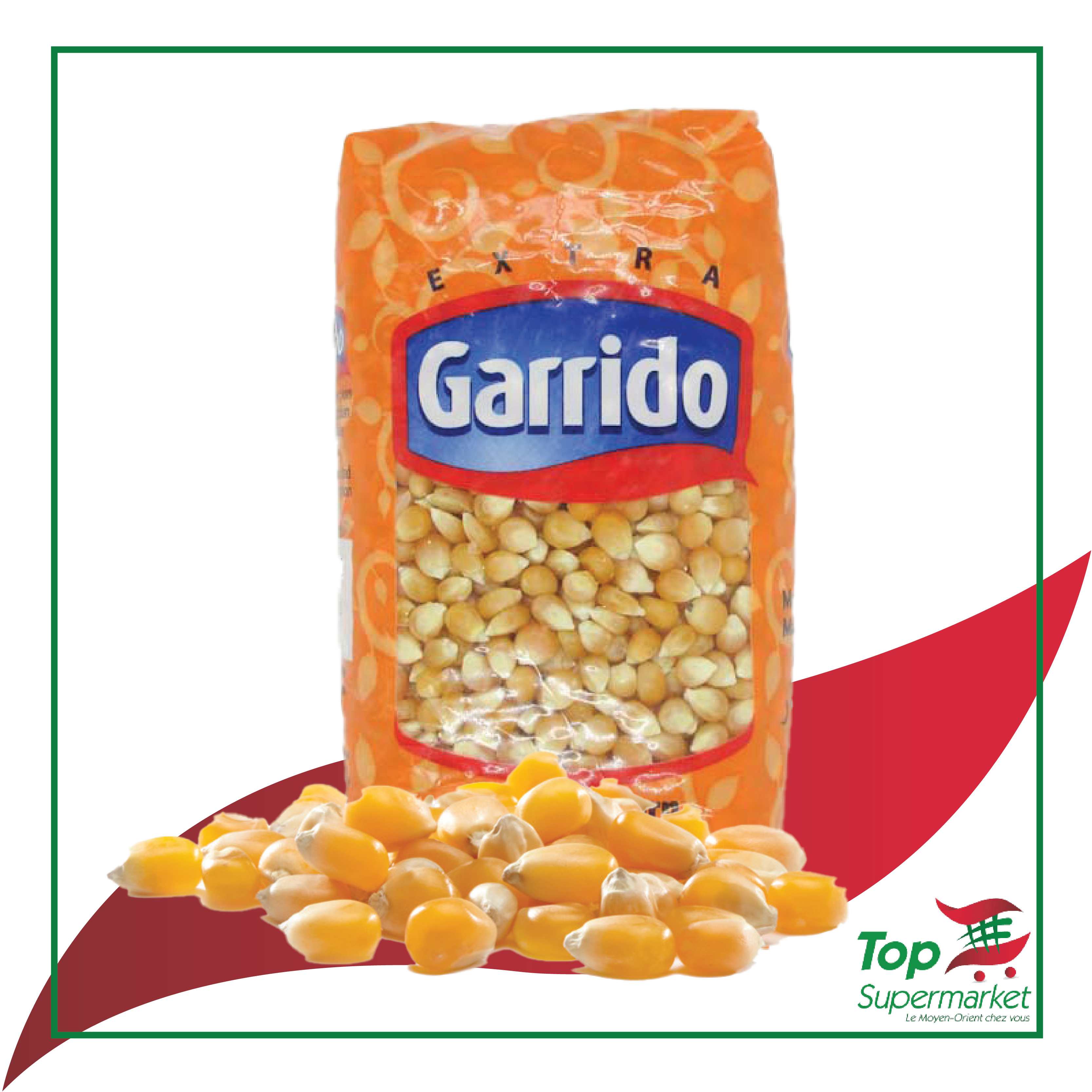 Garrido mais popcorn 1KG